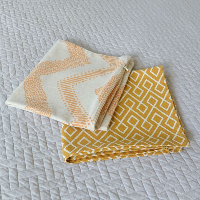 Poszewki dekoracyjne na poduszki - 2 szt, HM