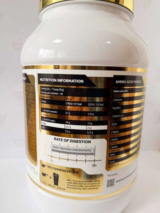 Протеин Kevin Levrone Gold Whey (2000 грамм.) - протеїн, амино, бцаа