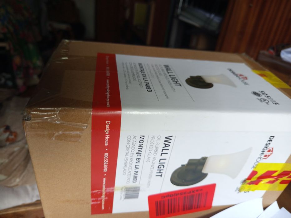 Candeeiro de parede Design House 505115 possibilidad conjunto de 4