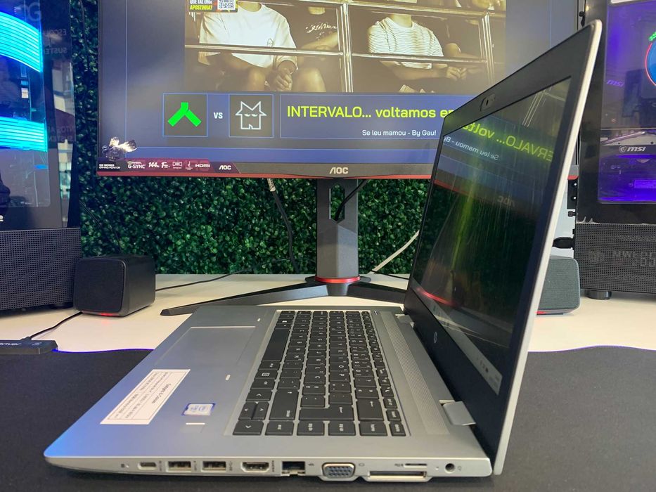 HP ProBook 640 G5 | i5-8265U | 16GB RAM | 256GB SSD | Windows 11 Pro | Loja Física e Web Site