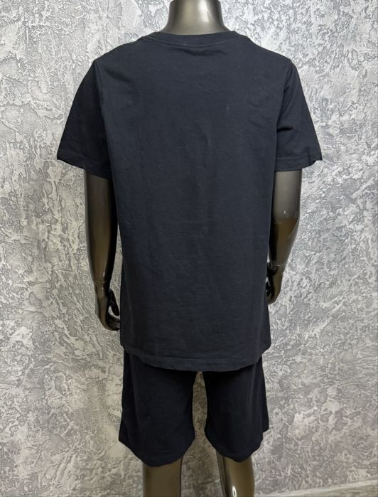 Nike Air Tee спортивный костюм 147-158 см подростковые черные с принтом