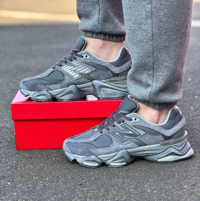 Мужские кроссовки New Balance 9060 "Full Grey" Размеры 40-45