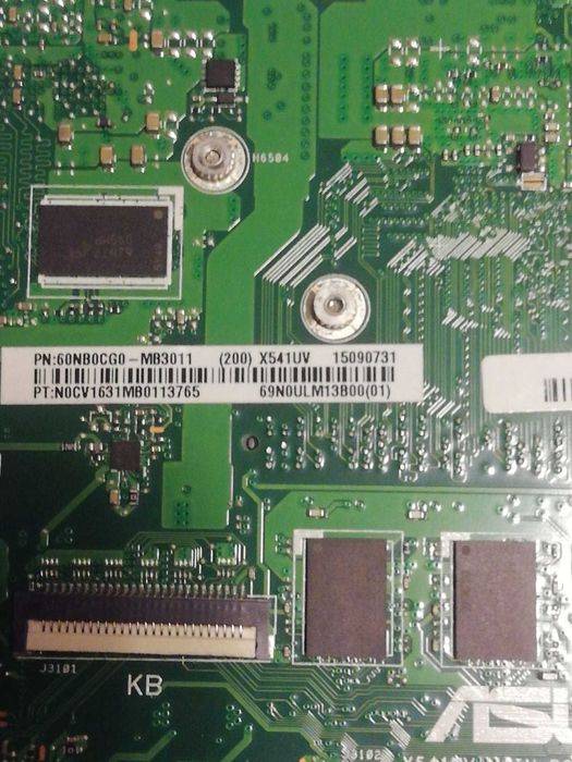 Motherboard PARA PEÇAS ASUS Intel i7 + 8GB RAM
