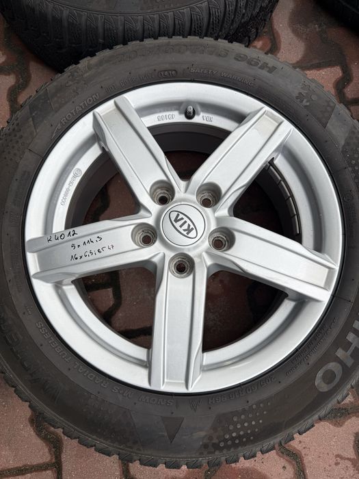 Felgi aluminiowe 5x114,3 16x6,5j et47 Kia Hyundai