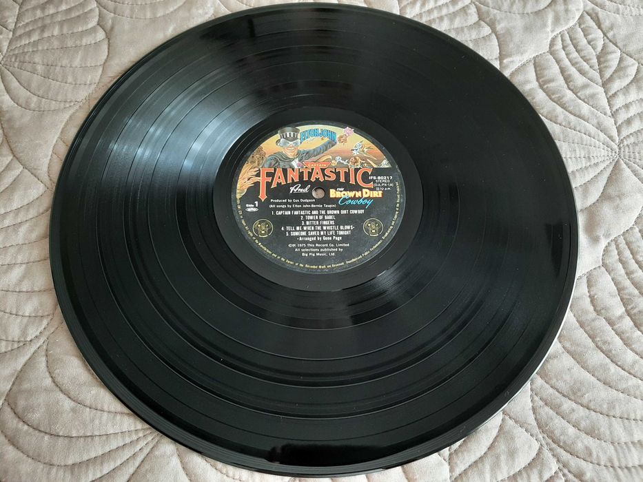 Elton John - Captain Fantastic & B.D.C. - Japão - Vinil LP