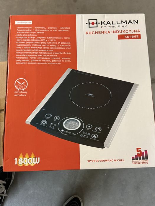 Kuchenka indukcyjna KALLMAN by FILIPIAK KN-18G2