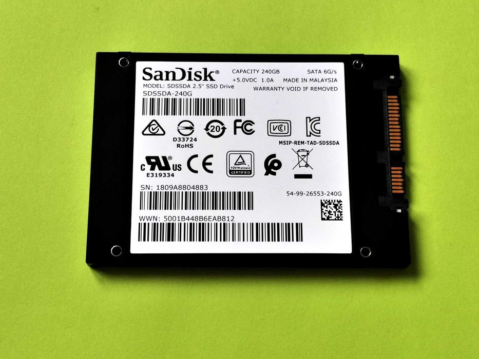 SSD 240GB SanDisk PLus