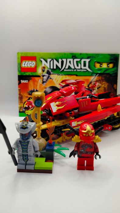 Lego ninjago 9441 Mieczocykl Kaia 9441