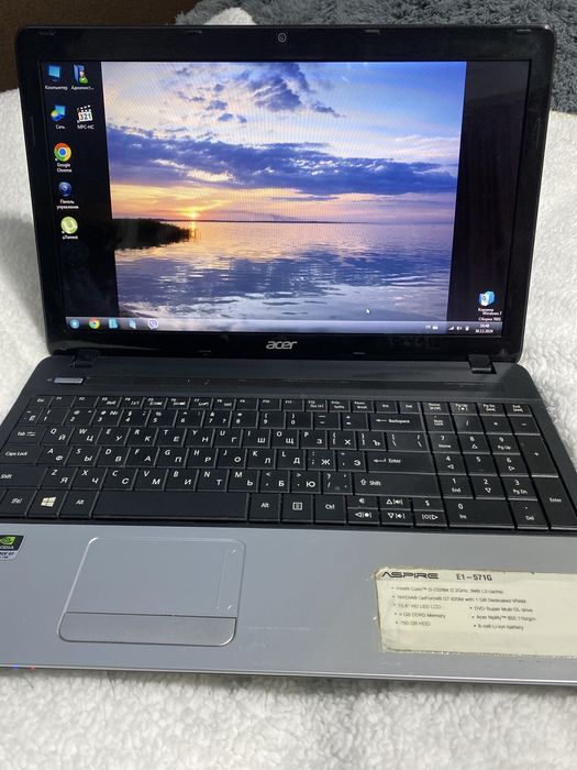 acer e1 571g - купить ноутбуки - Цена на OLX.ua