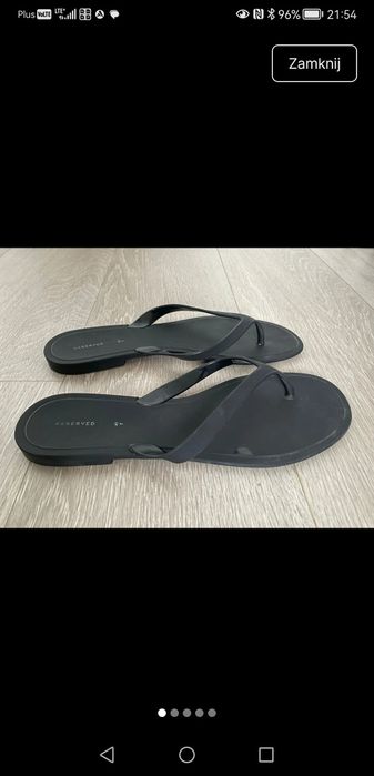 klapki basenowe reserved rozm. 40-41 (25,5-26 cm)