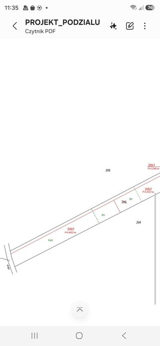 Działka budowlana Chrusty Stare 4900 m2