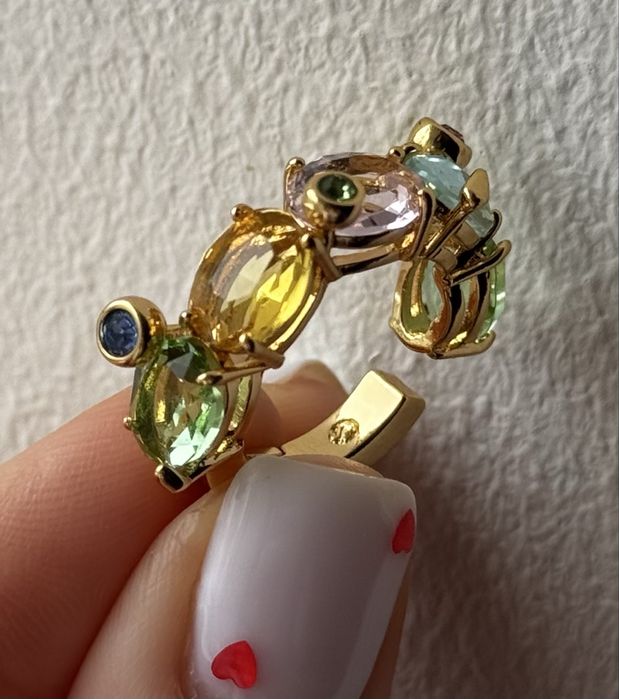 Розкішний каф кафф Gema Swarovski