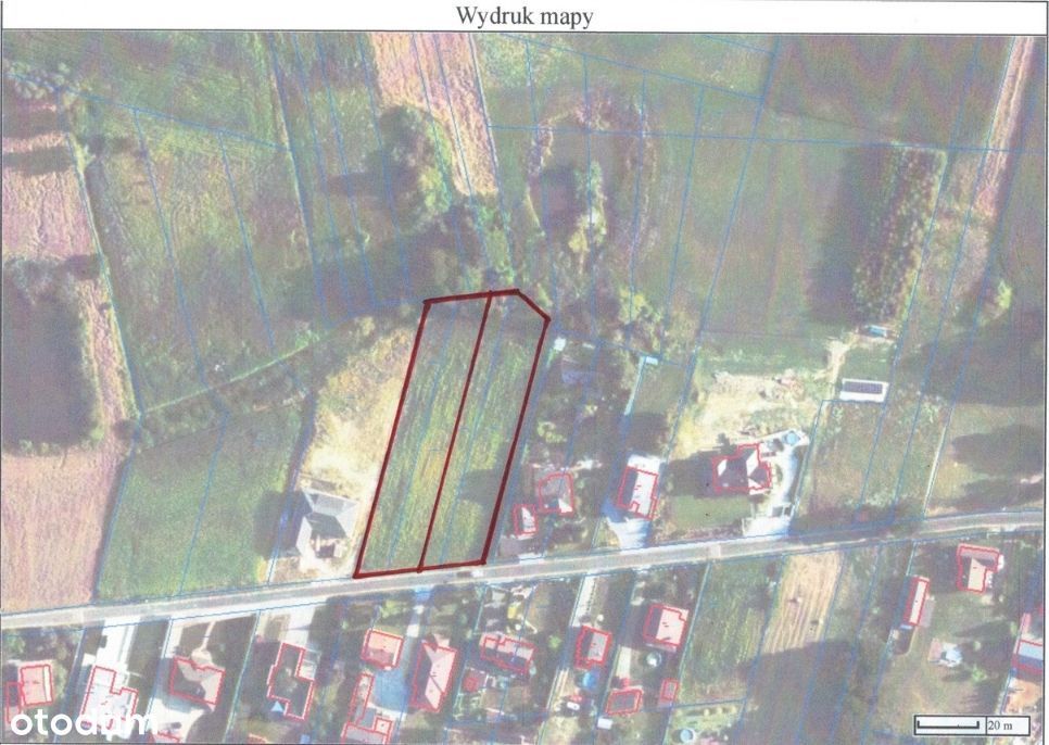 Działki budowlane Kowalówka gm. Wieruszów
