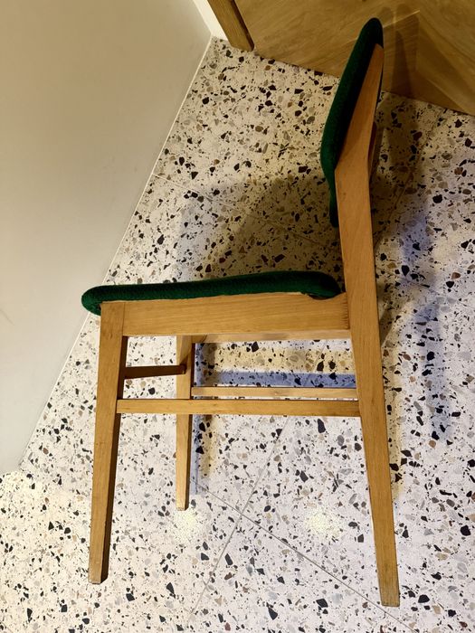 Krzesło bukowe lata 60/70 vintage „Irena”