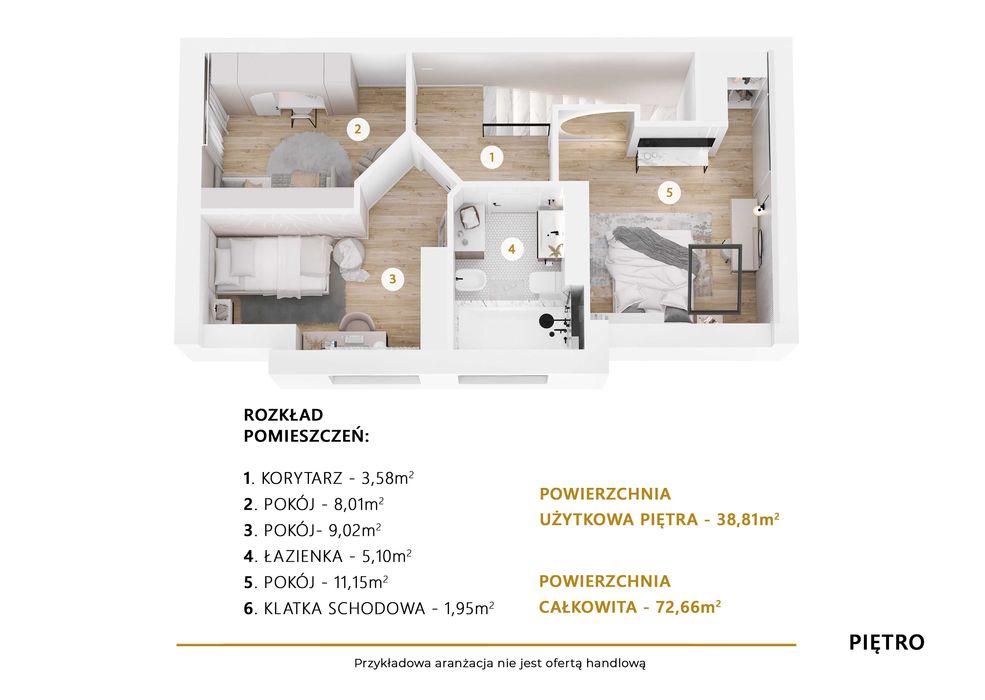 Sandomierz apartament  72,66 m2 miejsce postojowe , ogródek w cenie