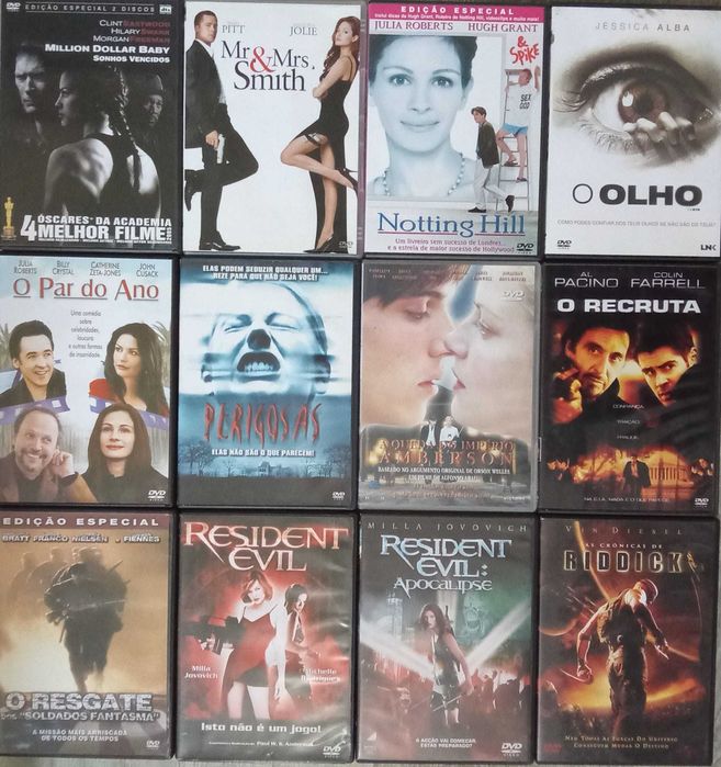 Lote 36 DVDs originais