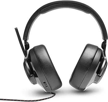 JBL quantum 200 wired headphones for gaming