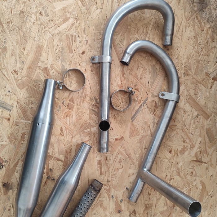 Вихлопна система мв750,к750 з нержавійки