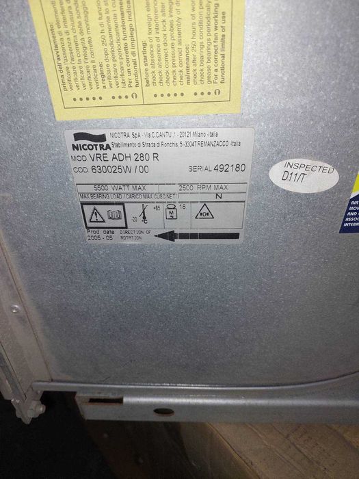 Вентилятор відцентровий Центробежный вентилятор