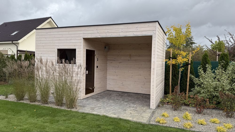 Sauna ogrodowa z montażem