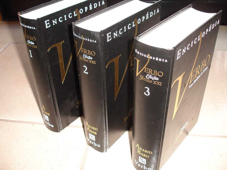 Enciclopédia Verbo - 3 Primeiros Volumes