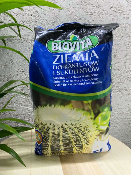 Ziemia do Kaktusów ,Sukulentów , Zamiokulkasów, Sansewieri - 5l