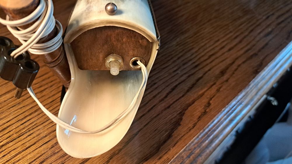 Stara lampka z Roga.