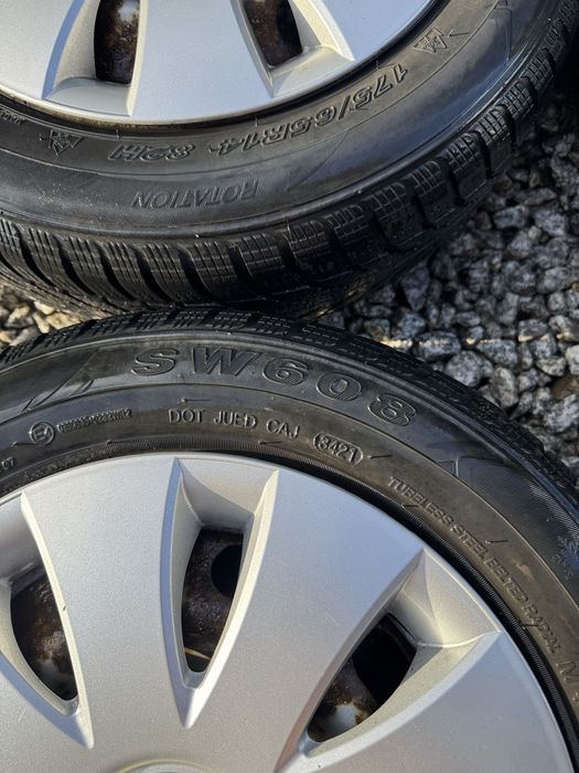 Felgi 5x100 opony 175/65/14 Fabia Roomster Praktik Rapid VW Polo Golf Seat Ibiza Leon Audi A1 A2 A3