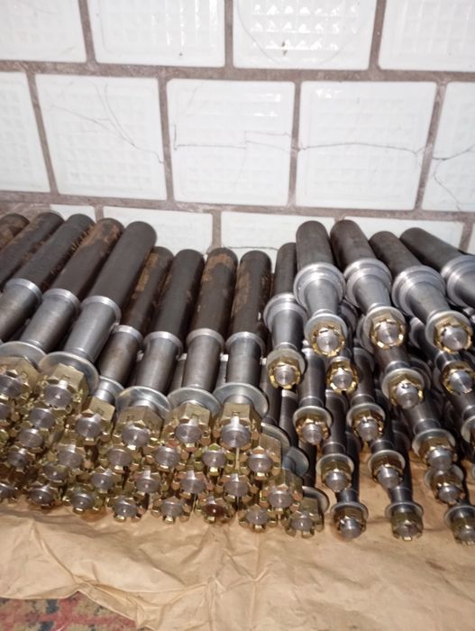 Ось прицеп под ступицу ВАЗ 4×98, москвич,  волга, культиватор КПС