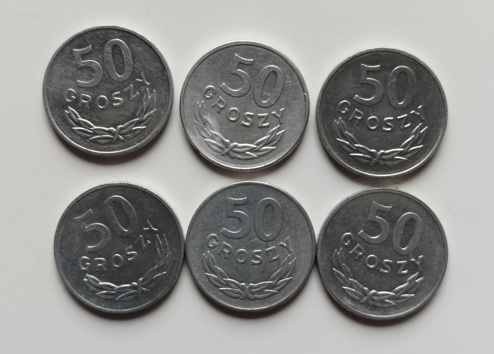 Monety 50 gr. PRL