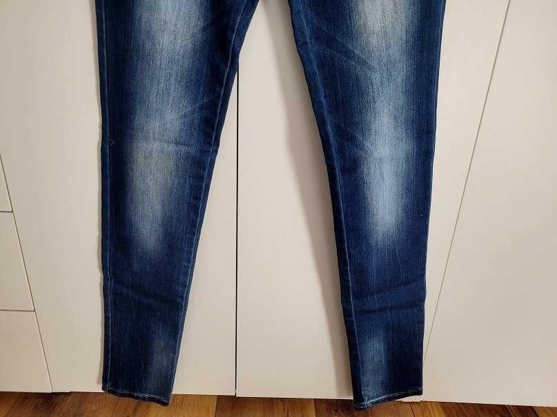 Granatowe rurki jeansy Rozmiar XS /S