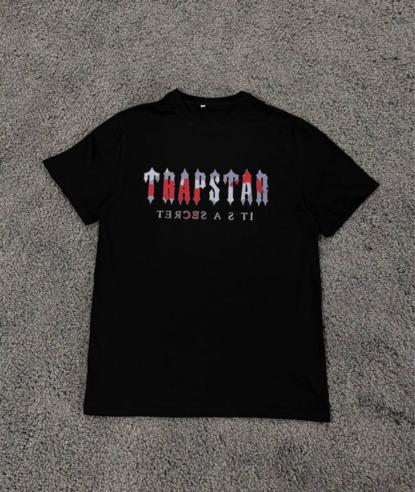 Футболка TRAPSTAR / Футболка Трепстар / Чорна футболка Трапстар