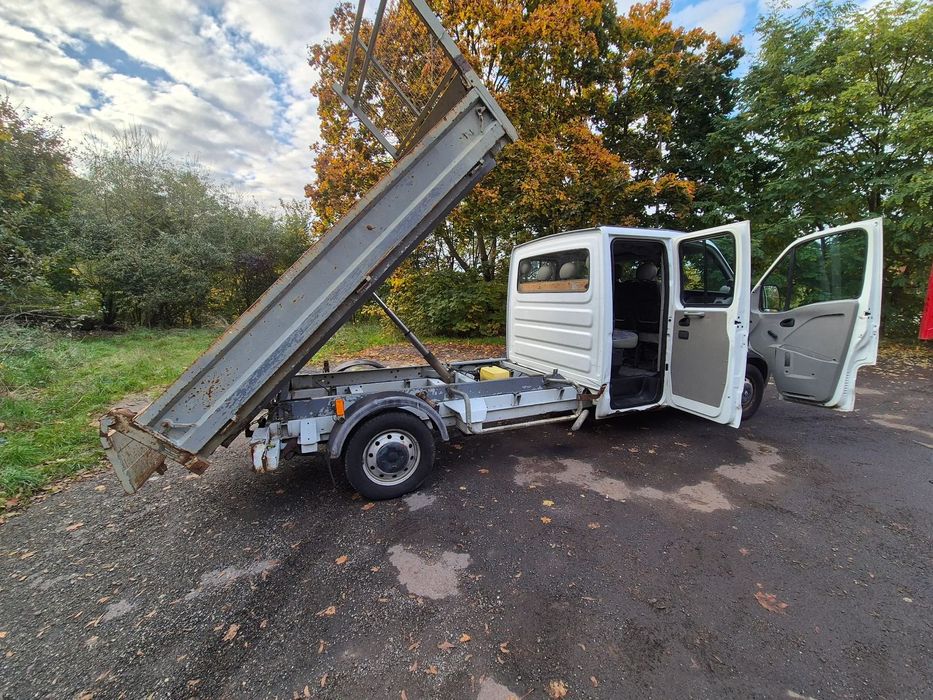 Renault MASTER  Fabryczna WYWROTKA 7osób Doka Dobel Vat23% Zamiana 30zdjęć