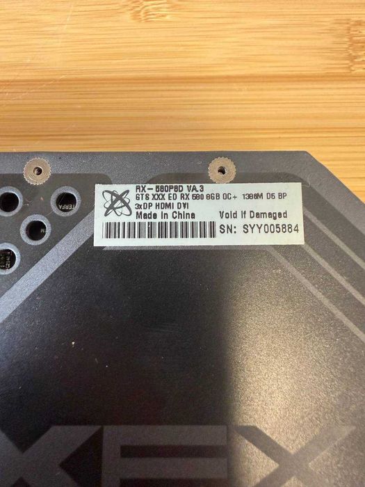 Відеокарта XFX Radeon RX 580 GTS XXX Edition 8 GB GDDR5 OC+