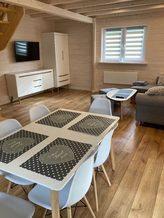 MAZURY - całoroczne domki 4-8 os. jezioro, las