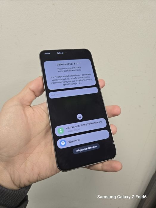 Samsung Galaxy S24+ ,12+256GB, Plus, 12 miesięcy Gwarancja, Super stan