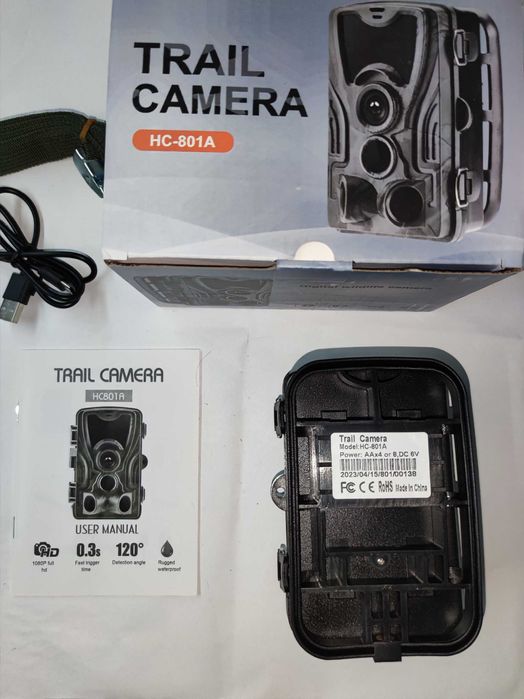 Фото-видео-ловушка Suntek HC 801A для наблюдения за дикой природой.