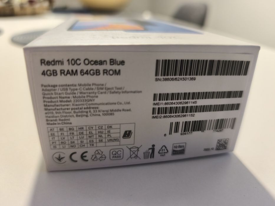 Redmi  10C ocean blue