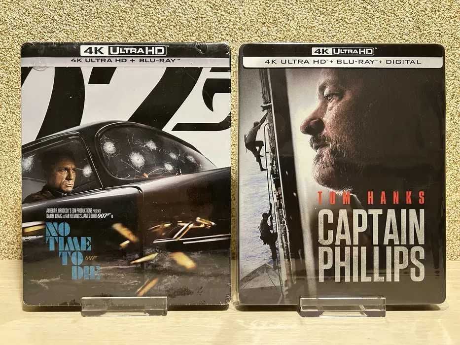 Steelbook 4K Ultra HD Blu-ray Бешеные псы /Криминальное чтиво/Таксист