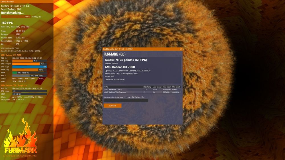 Radeon Rx  7600 Sapphire 8 GB