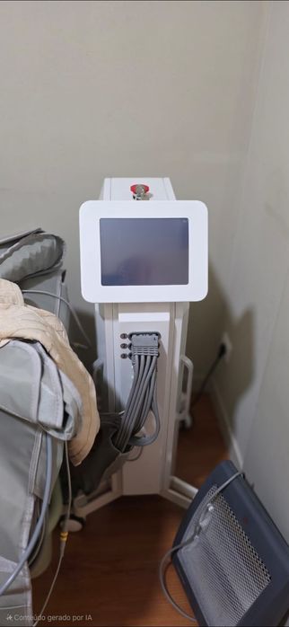 Sistema de pressoterapia digital 3 em 1