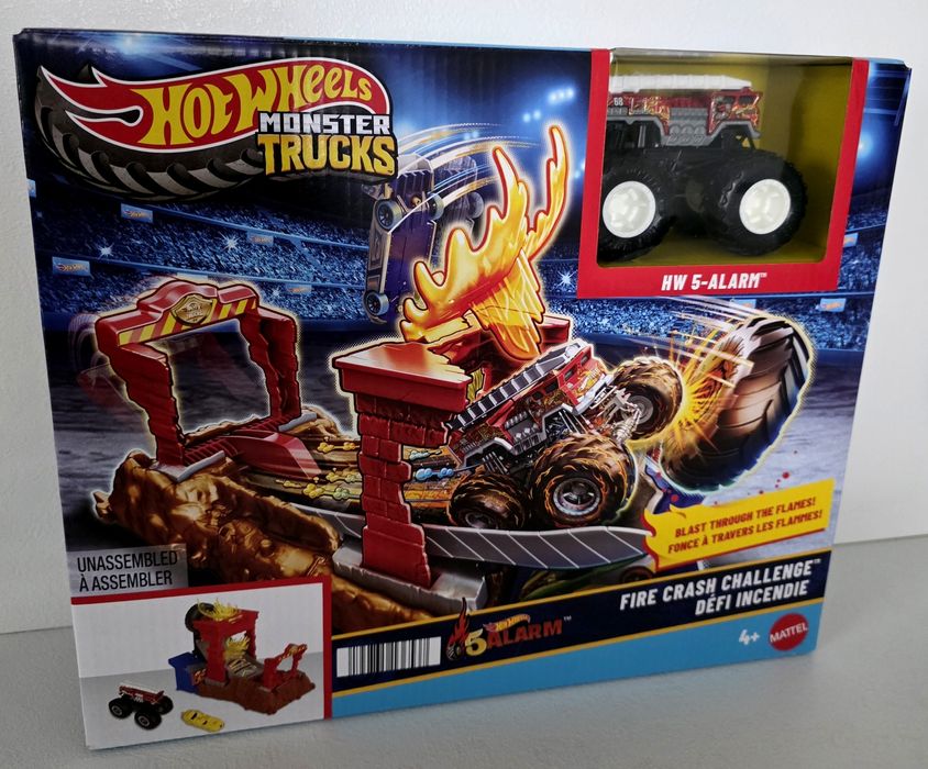 Трек Hot Wheels Fire Crash Challenge тренувальна арена