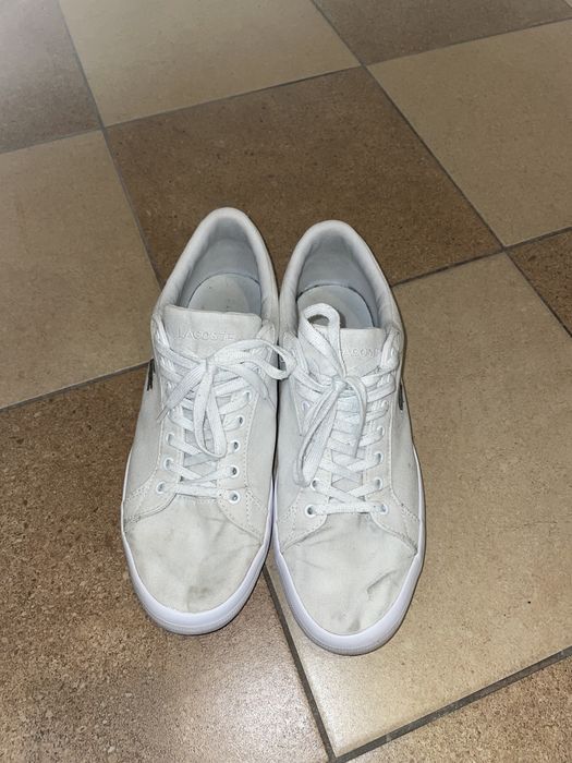 Buty lacoste białe