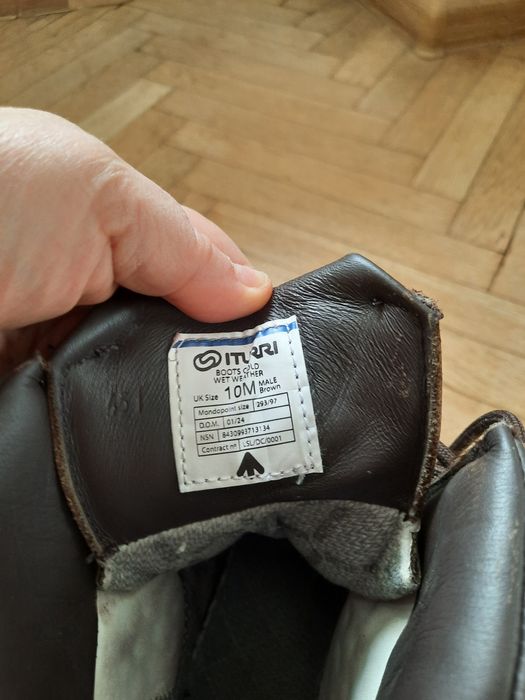 Берци, зимові Iturri Британія 43-44 розмір