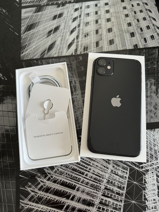 Apple iphone 11, Preto, 256 GB