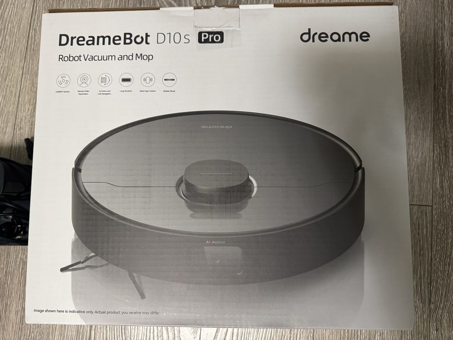 Робот Пилосос Dreame D10s Pro із функцією вологого прибирання