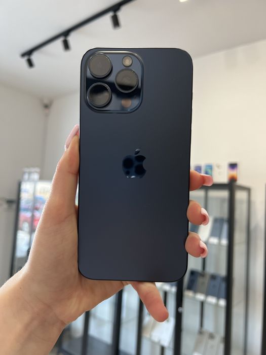 Telefon iPhone 15 PRO MAX 256GB Niebieski Apple Gwarancja iTrade