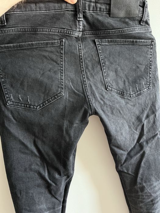 Jeansy spodnie Mango Man męskie skinny
