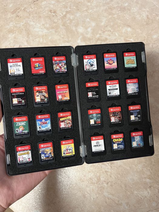 Nintendo switch, revision 2, второго поколения, картридж, контроллер