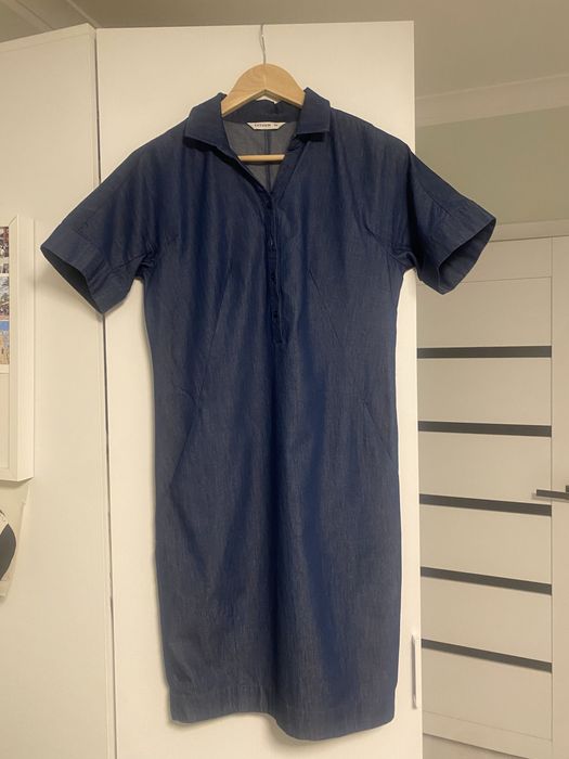 Sukienka granatowa-dzinsowa